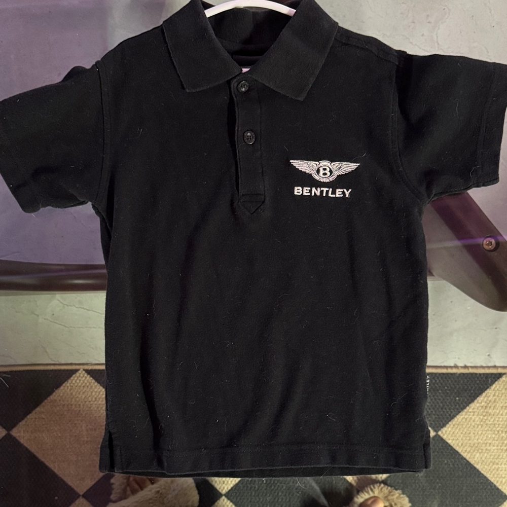 Bentley Kids Black Polo Shirt